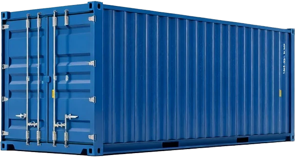 Conteneur bleu